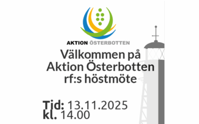Aktion Österbotten r.f:s höstmöte